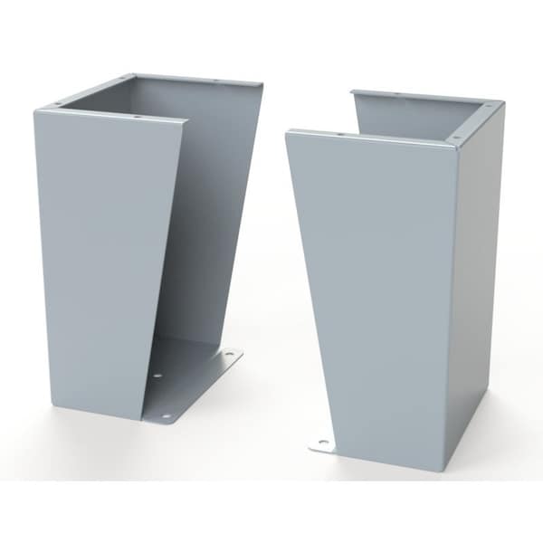 Floor Stand Kit, 18 in. H x 12 in. W x 9.12 in. L, Carbon Steel, 1 PR